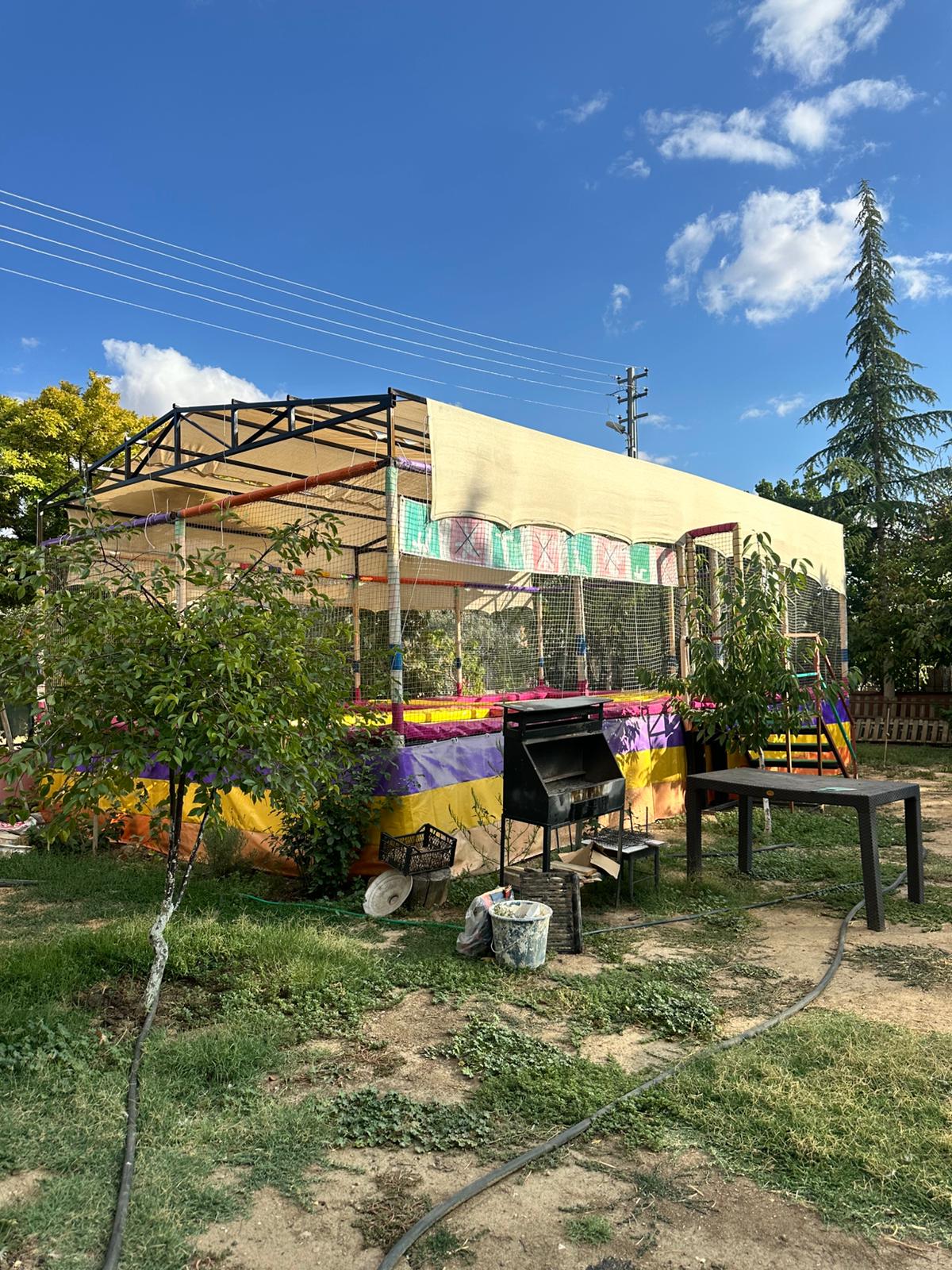 Merih Yıldızı Anaokulu Trambolin Alanı